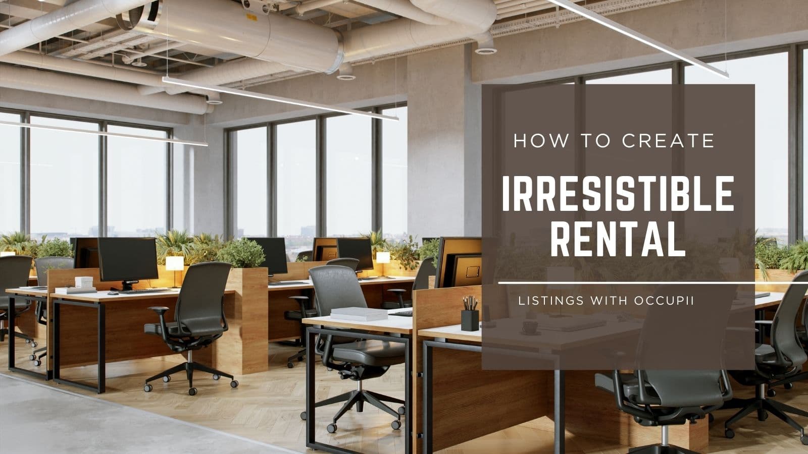 Unused retail space ready for temporary rental